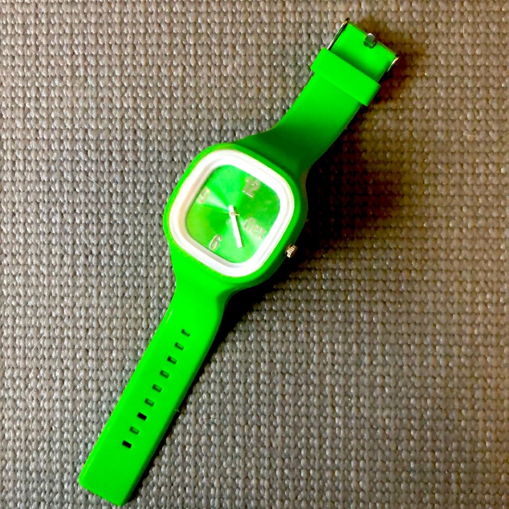 Green Flex Watch